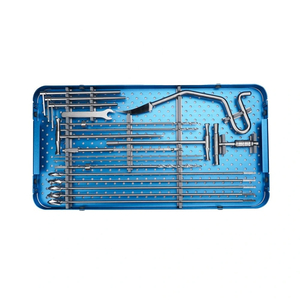 Ensemble de chirurgie orthopédique chirurgicale orthopédique de base de haute qualité Ensemble d'instruments chirurgicaux orthopédiques rachidiens de haute qualité - Product Image 3