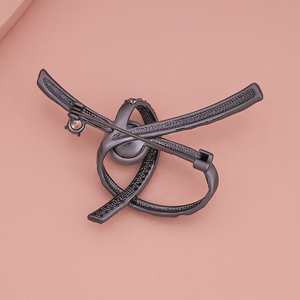 เข็มกลัดปาร์ตี้ไข่มุกสุดชิคพร้อมคริสตัล rhinestones และดีไซน์ดอกไม้ - Product Image 5