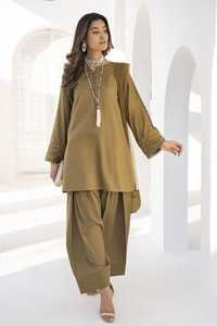 ชุดเสื้อผ้าสำหรับสนามหญ้า3ชิ้นสำหรับผู้หญิงชุดเสื้อลูกไม้มีกระดุมติดลูกปัดเสื้อเป็นมิตรต่อสิ่งแวดล้อม - Product Image 5