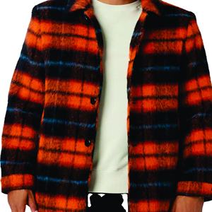 OEM Custom Vintage Plaid <b>Flannel</b> Shirt <b>Jacket</b> Men Comfy Casual Men's Shirt <b>Flannel</b> <b>Jacket</b> - Product Image 2