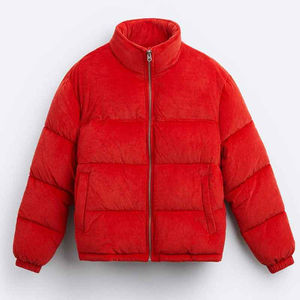 เสื้อแจ็คเก็ตพัฟเฟอร์บุหนาสำหรับฤดูหนาว ทนทาน พร้อมฉนวนกันความร้อนนุ่มสบาย ผ้าแคนวาสระบายอากาศได้ดี ยืดหยุ่น ใส่สบายสำหรับกิจกรรมกลางแจ้ง สไตล์สตรีทแวร์ - Product Image 3