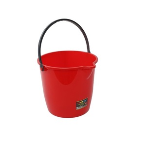 12L Durable PE <b>Plastic</b> Round Mop <b>Bucket</b> with Comfort Handle for Home & Office Cleaning - Product Image 5