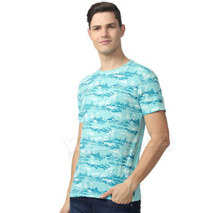 Camisetas de Manga Corta Hechas en Pakistán, de Poliéster/Algodón, Transpirables y Ecológicas para Hombre, Camisetas Estampadas de Alta Calidad al por Mayor - Product Image 1