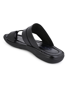 Men's Leather Slip On Comfort Sandals Casual Open Toe <b>Slippers</b> Lightweight Anti Slip Soft Sole <b>Summer</b> Outdoor Indoor Fashion - Product Image 4