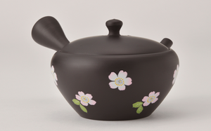 Ấm trà gốm sứ Hoa Anh Đào Nở Nóng Hana Emi Kyusu _ Thủ công truyền thống _ Di sản Nhật Bản _ Bán buôn đồ dùng trà _ Bộ ấm trà - Product Image 4