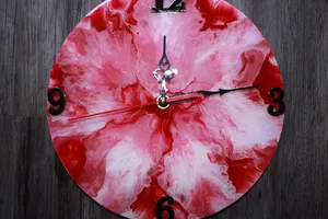 Thân thiện với môi nhựa handmade gỗ Đồng hồ treo tường cho bất kỳ phòng trong nhà của bạn có sẵn với số lượng lớn từ Ấn Độ - Product Image 3