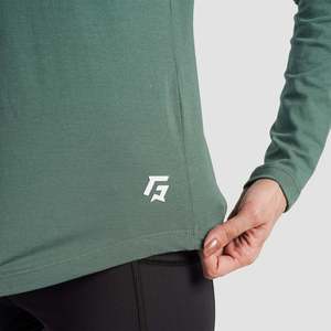 Camiseta verde sin bordes, cómoda y elegante - Product Image 6