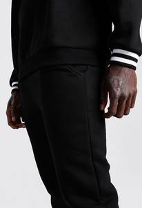 Plain Blacksuit Pull Jogger Pantalon Ensemble Sweat À Capuche Broderie Personnalisée Survêtement Polaire Coton Survêtement & Pantalon De Survêtement - Product Image 3