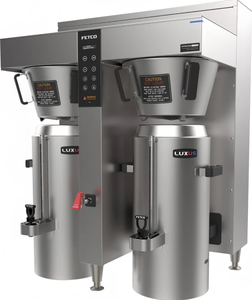 Meilleur rapport qualité-prix garanti, cafetière thermique à haut débit Fetco CBS 1262 (E1262US-3B340-MM110), automatique, 31 9/10 gal/h, 208-240v - Product Image 1