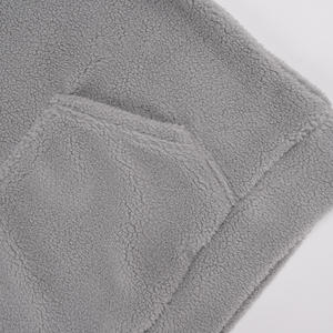 Venta al por mayor Teddy Fleece Cotton Men Hoodie Custom Street Wear Men Cotton Spandex Hoodies Pullover Sudadera Hoodies - Product Image 5