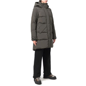 Women Fashion <b>Winter</b> <b>Coat</b> Puffer Duck Down Puffer Long <b>Coat</b> <b>with</b> <b>Hood</b> Custom logo Casual Down Jackets Loose Fit puffer jacket - Product Image 2