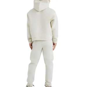 กางเกงวอร์มขายาวมีฮู้ดสำหรับผู้ชายกางเกงขายาวผ้าเกล็ดปลาแบบ2ชิ้นกางเกงกันไฟแบบเรียงซ้อนกันกางเกงกันเหงื่อ2025 - Product Image 5