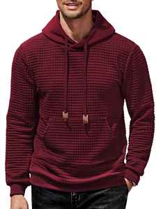 Sudadera con capucha de manga larga con estampado de logotipo personalizado - Product Image 1