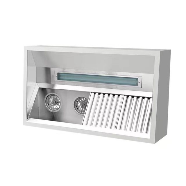 Factory Direct Sale of Stainless Steel Kitchen Chimney Range Hoods for Use in Restaurants and Hotels Kitchen Smoke Extractor