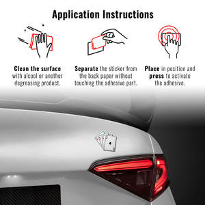 Adesivo 3D per Moto dal Design Accattivante per Personalizzare il Tuo Veicolo Modello 8016408140233 - Product Image 3