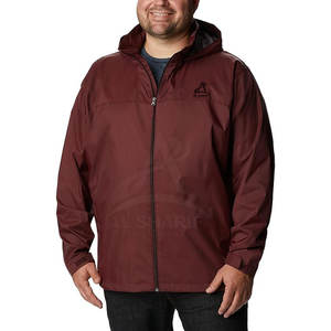 Chaquetas cortavientos con cuello levantado para hombre de alta calidad 2025, tela de lona con estampado de logotipo personalizado para la posición frontal del logotipo de invierno - Product Image 5