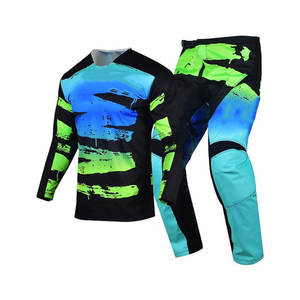 Conjuntos de uniformes de Motocross, trajes cruzados de Moto de dos piezas de diseño personalizado con servicio OEM - Product Image 3