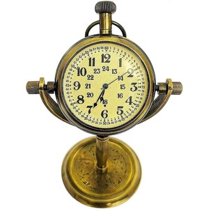 Reloj de escritorio antiguo de venta de fábrica, reloj de mesa, reloj de escritorio, regalo promocional, regalo de jubilación, regalo grabado para él - Product Image 1