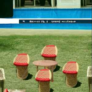 เป็นมิตรกับสิ่งแวดล้อมน้ําหนักเบาสตูลไม้ไผ่ทนทานขนาดกะทัดรัดออกแบบสไตล์ใหม่กลางแจ้งออตโตมันชุดร้านอาหารครัวสวนชุดกลางแจ้ง - Product Image 1