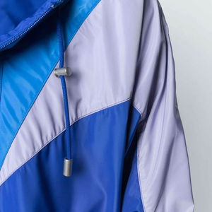 เซ็ตชุดวอร์มกันลมของผู้ชายเสื้อแจ็คเก็ตระบายอากาศสองชิ้นชุดวอร์มกันลมออกแบบโลโก้ได้ตามต้องการ - Product Image 5