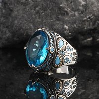 Bague de mariage classique pour homme en argent sterling 925 avec pierre d'onyx, sertissage clos tendance, haute qualité, vente en gros, bijoux fins, pour fêtes, Turquie