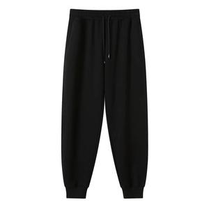 Wholesale Lightweight Men's Winter Mid Waist Jogger Sweatpants 100% Cotton Canvas Casual Sports Knitted - Product Image 6