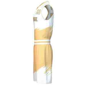 <b>Men</b> Basketball Uniform Jersey And <b>Shorts</b> Lightweight Athletic Sportswear Custom Team Gear Stylish Breathable Training Apparel - Product Image 2