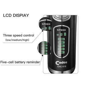 Cortapelos Eléctrico Profesional de Cerámica para Adultos, Afeitadora Inteligente con Batería de 2500mAh, Estándar Oficial Francés - Product Image 6