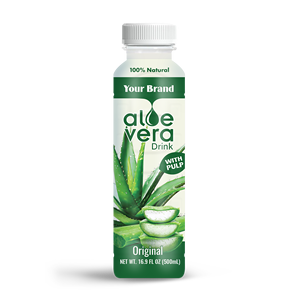 Boisson filtrée au goût de fruit d'aloe vera naturel du Vietnam en gros, bouteille de 500 ml, marque OEM/TanDo, 100 % certifiée BRC Halal, sans additifs - Product Image 3