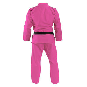 Uniformes de karaté, jujitsu, BJJ, sur mesure, polyester/coton, respirant, séchage rapide, unisexe, adulte, anti-rétrécissement, 460g, costume avec logo sur le devant - Product Image 2