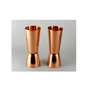 Design de luxe léger Cuivre Jigger Verre verres à liqueur personnalisés vaisselle en verre à liqueur décoratif le plus exigeant - Product Image 1
