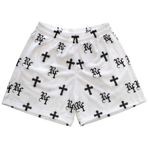 กางเกงขาสั้นออกกำลังกายขาสั้นสำหรับผู้ชายกางเกงกีฬาขาสั้นพิมพ์ลายโลโก้ได้ตามต้องการสำหรับผู้ชายกางเกงว่ายน้ำชายหาดฤดูร้อน - Product Image 6