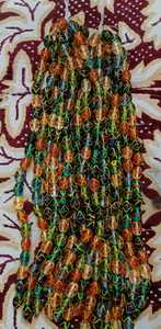 ลูกปัดแก้วคริสตัลทรงโคมไฟ millefiori ลูกปัดแบบสั่งทำสำหรับทำเครื่องประดับลูกปัดเชฟรอนและลูกปัดทรงหลวมขายส่ง - Product Image 5