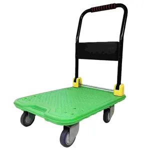 Handwagen & Trolleys Caster Noise less Convenient Platform Trolleys mit schweren Gegenständen manuell bis zu 500 kg Gewicht