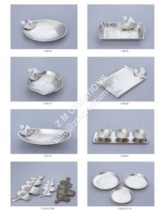 Plateaux décoratifs de forme irrégulière pour servir des biscuits et des desserts, décoration de table pour événements et fêtes, écologiques, lavables au lave-vaisselle, 100 pièces - Product Image 4
