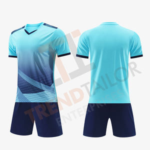 ชุดฟุตบอลชายแบบสั่งทำพิเศษ เสื้อฟุตบอลสโมสร ชุดกีฬาแบบรีดร้อน - Product Image 6