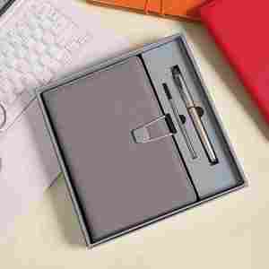 ชุดของขวัญองค์กรระดับพรีเมียม: ชุดโน้ตบุ๊คและปากกาสำหรับการชื่นชมพนักงานและลูกค้า - Product Image 3