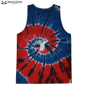 Fitness Sleeveless Workout Sublimated Tank Top <b>Men</b> Gym Clothing Bodybuilding <b>Vest</b> Muscle Tank Top for <b>Men</b> by Raccoon Sports - Product Image 6