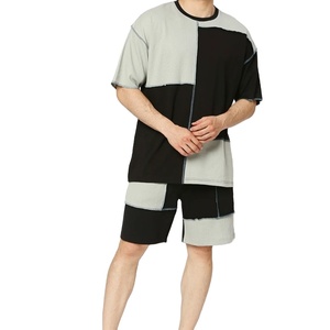 Ensemble chemise et short pour homme, extensible, léger, respirant, soutien pour la course à pied, les entraînements, les activités de plein air, les voyages, haute qualité - Product Image 1