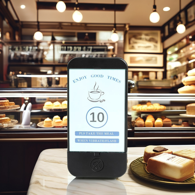 Waterproof Wireless Customer Queue Number Paging System for Cafe Dessert Shops Restaurant Clinic Hospital 16 Pagers 500m Range