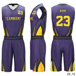 Uniformes de baloncesto personalizados de alta calidad para hombres Logotipo impreso por sublimación de alta calidad Incluido Ropa deportiva Conjunto de uniforme de baloncesto - Product Image 5