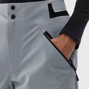 Pantalones de esquí y snowboard transpirables impermeables para hombre, pantalones cálidos para exteriores de tabla individual y doble con técnicas impresas - Product Image 5