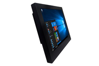 Support mural de bureau 15 pouces moniteur LCD robuste intégré IP65 pour l'extérieur et la marine avec écran tactile résistif ou capacitif