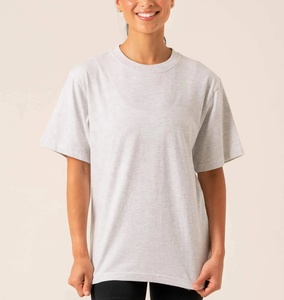 2024 été XL taille femmes T-Shirt écologique de qualité supérieure coton fabriqué en usine Logo personnalisé imprimé motif court ample - Product Image 1