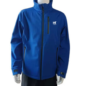 Veste Softshell tendance nouvelle conception 2025, chaude pour l'hiver, col montant, capuche, écologique, couleur personnalisée, best-seller - Product Image 2