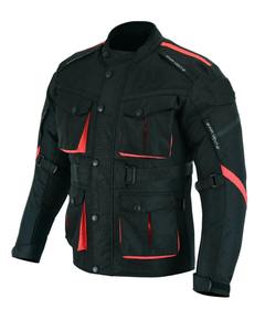Nouvelle veste de MOTO de course CORDURA avec MEMBRANE imperméable et respirante avec des PROTECTIONS certifiées CE - Product Image 6