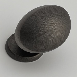 Pomo de puerta de metal Premium con acabado en tono plateado antiguo hecho artesanalmente para interiores decorativos y funcionales - Product Image 2