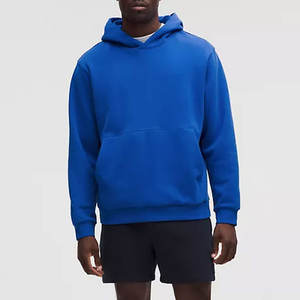 Sweats à capuche surdimensionnés High Street 80 Cotton 20 Polyester Heavy Weight Oversize Hoodie For Fleece Pullover Sweatshirt Premium Hoodie - Product Image 4