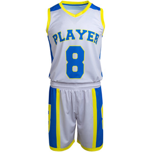 Elegantes uniformes de baloncesto para jóvenes, camiseta y pantalones cortos de baloncesto hechos a medida, uniformes de equipo de baloncesto sublimados - Product Image 2