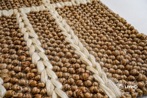 Handmade Jute Rugs Natural Fiber Carpet for Home Interior Decoration <b>Long</b> Lasting and Eco Friendly Design - Product Image 3